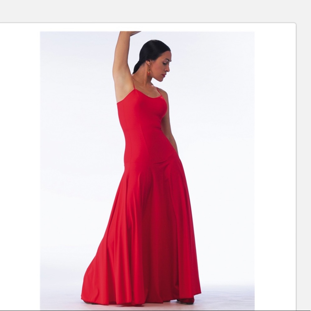 Red Flamenco dress